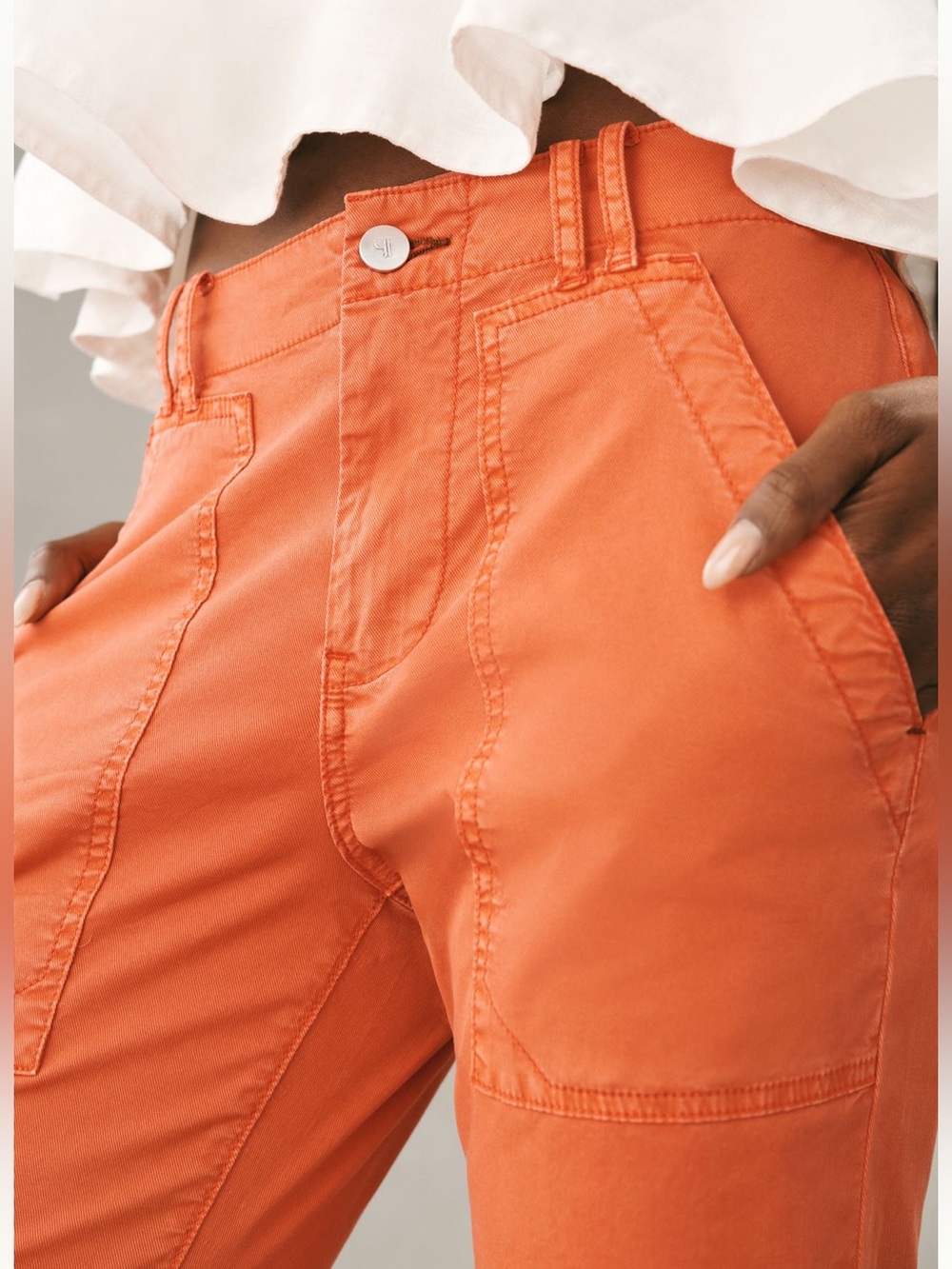 Pilcro Slim Straight Utility Pants - Picture 2 of 10